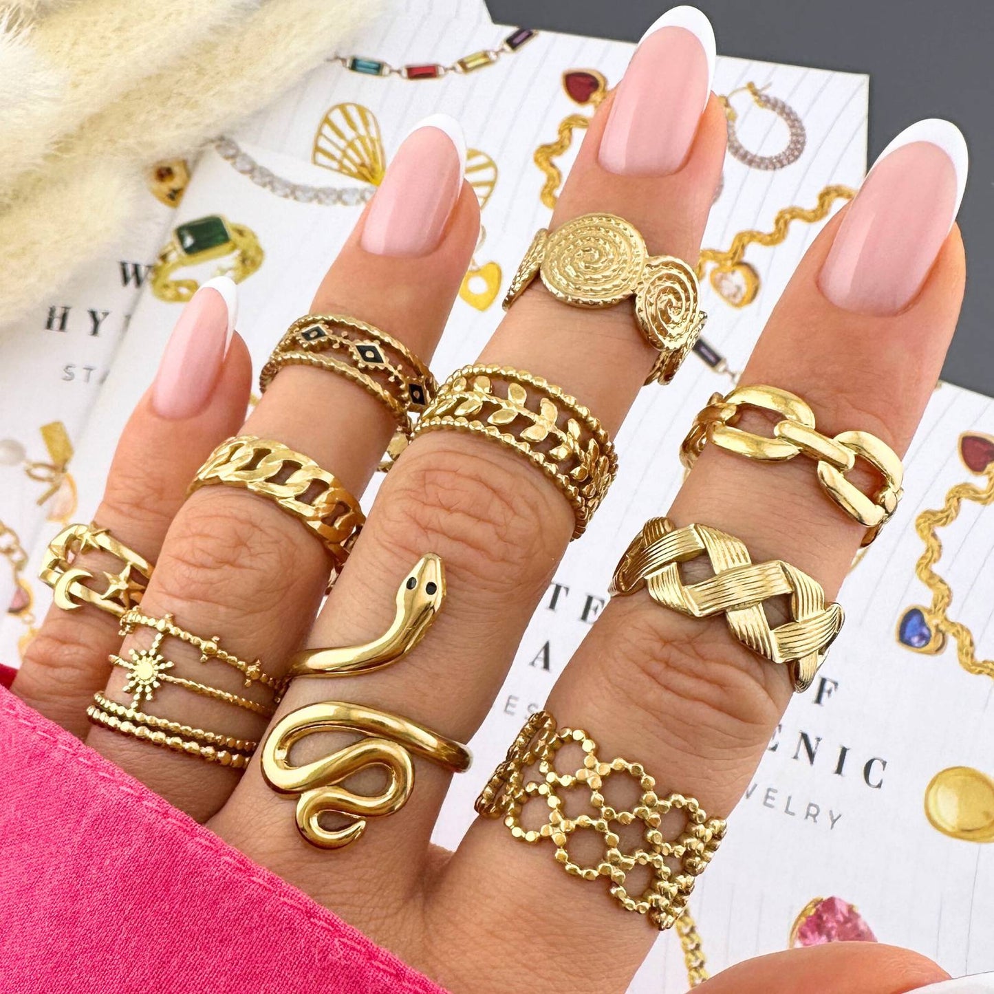 Xavelea Valencia Ring luxe Xavelea detailfoto