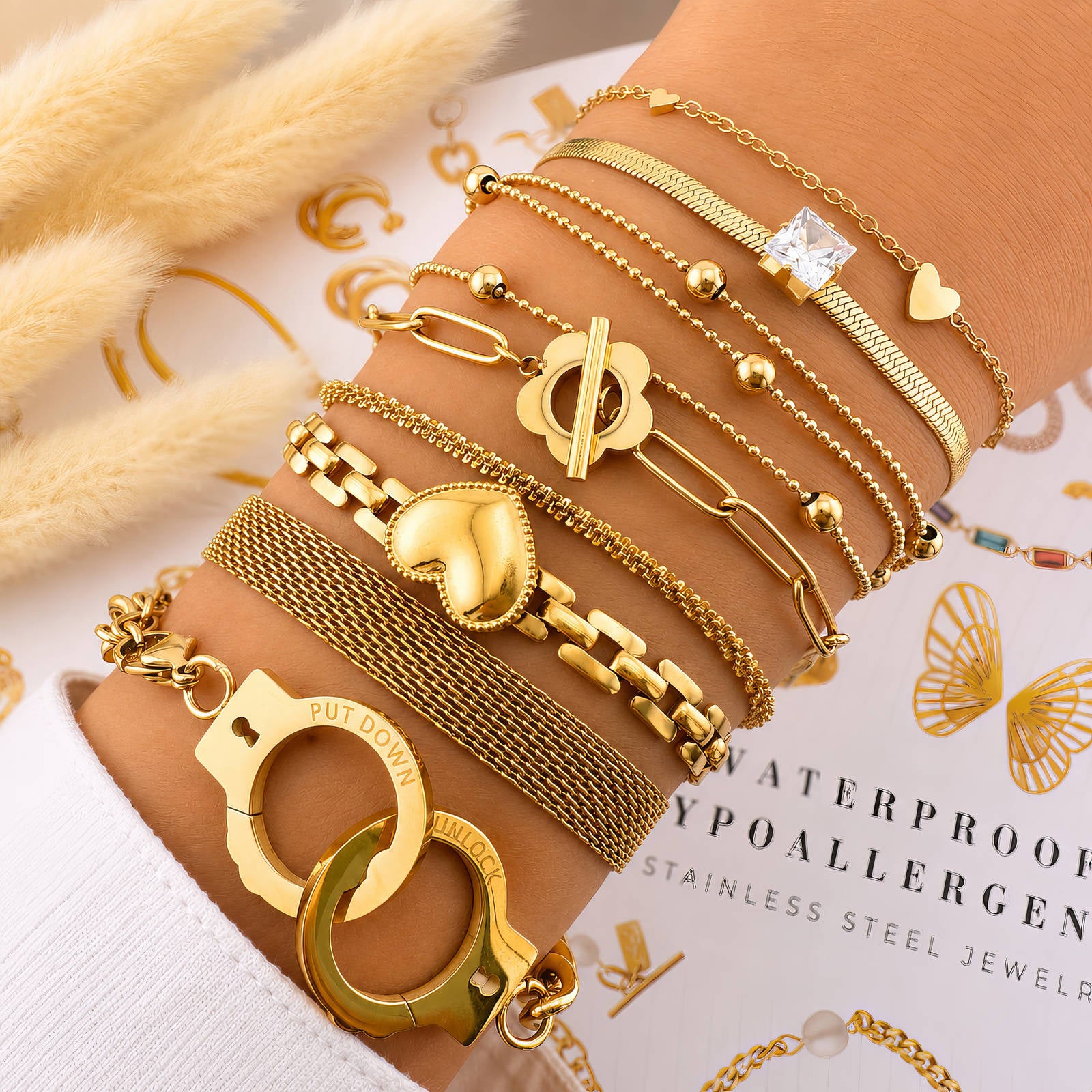 Xavelea Coeur Bracelet luxe Xavelea detailfoto