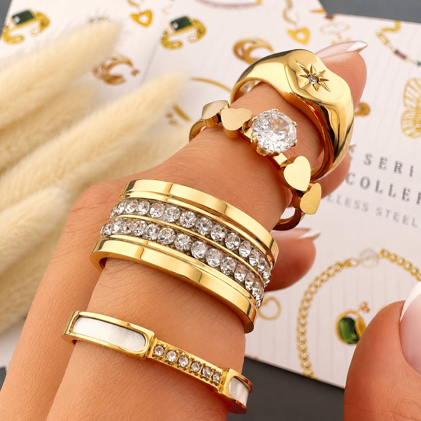 Xavelea Amour Ring luxe Xavelea detailfoto