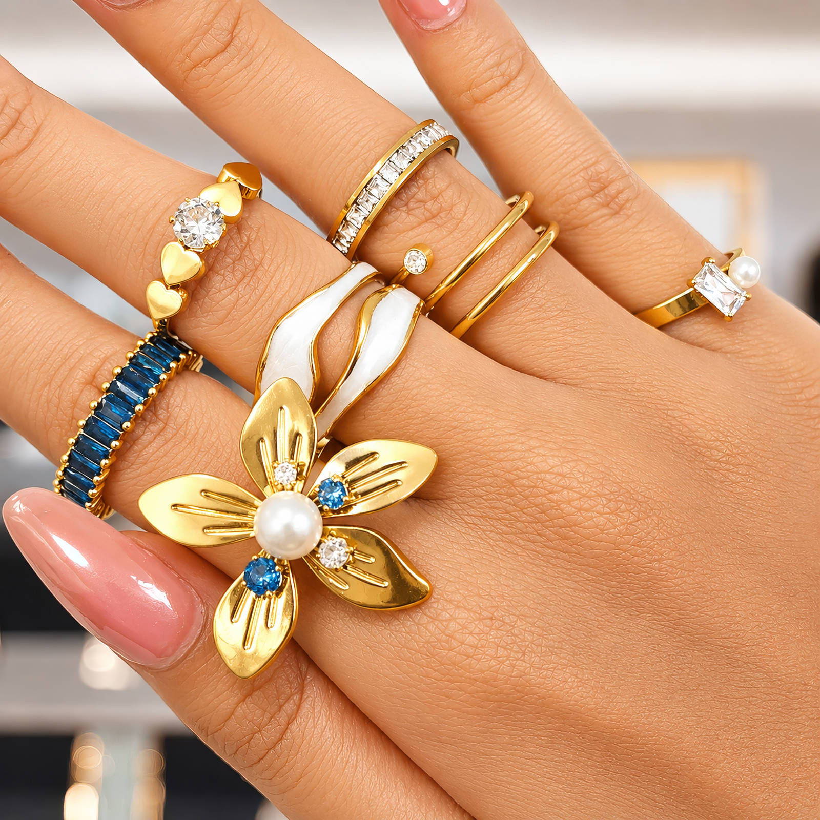 Xavelea Amour Ring luxe Xavelea detailfoto