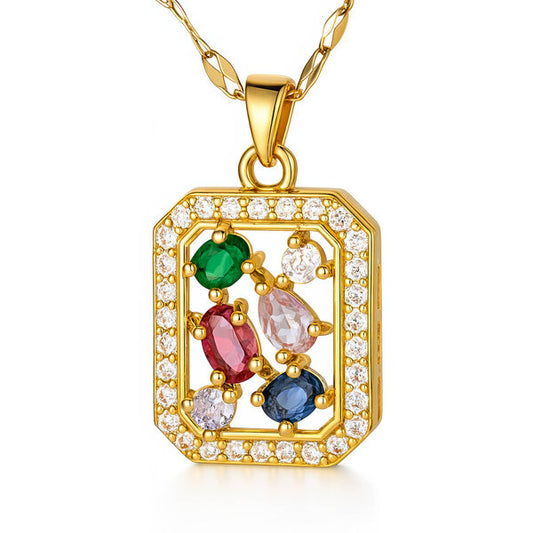 Xavelea Jewel Mosaic Necklace / 87876